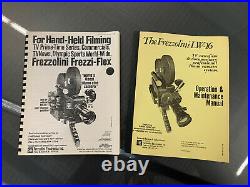 Frezzolini Frezzi-Cordless LW-16 16MM Film Camera Angenieux Lens Untested 70/80s