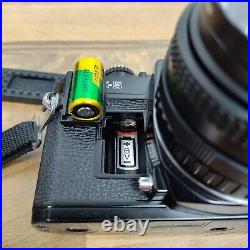 Fujica AX-5 Camera with X-Fujinon 50mm 1.6 Lens And Case Vintage VTG