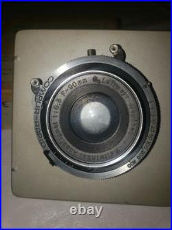 G. Leitmeyr München Weitwinkel Anastigmat 16.8 F-90MM Rare Vintage Lens