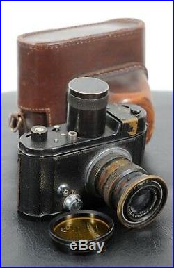 GENUINE WWII LUFTWAFFEN EIGENTUM ROBOT Camera + 75mm lens, case, filter