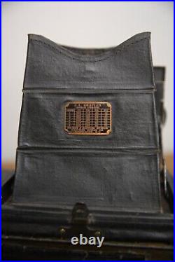 GRAFLEX 3A Camera with Wollensak f/4.5 101mm Lens Rapax Shutter Antique Vintage