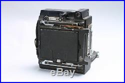GRAFLEX CROWN GRAPHIC 4X5 CAMERA With OPTAR 135MM F/4.7 LENS