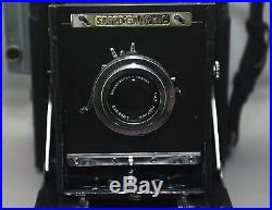 GRAFLEX Speed Graphic VINTAGE Camera POLAROID 110A Rodenstock f/4.7 127mm Lens