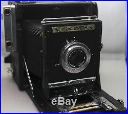 GRAFLEX Speed Graphic VINTAGE Camera POLAROID 110A Rodenstock f/4.7 127mm Lens