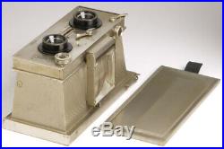 Gallus De Luxe stereo 6x13cm French plate camera Hermagis Magir brass lenses