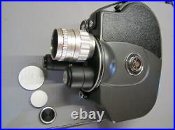 Gorgeous Mint France Beaulieu R16 16mm Movie Camera Vidicon 1.4/50m C-mount Lens