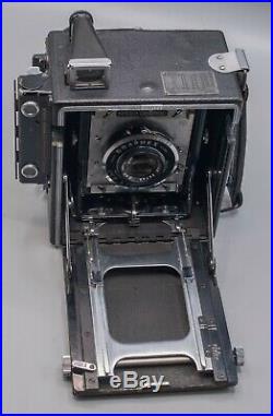 Graflex 3 1/4 x 4 1/4 Speed Graphic Sheet Film Press Camera Ektar 127mm Lens