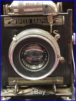 Graflex Baby Speed Graphic 2 1/4 x 3 1/4 Collectible 101mm ektar f4.5 lens