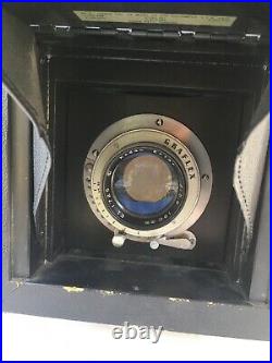 Graflex R. B. Super D 4x5 Camera With Kodak 190mm F5.6 Ektar Lens Tested