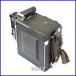 Graflex SPEED GRAPHIC 4x5 press camera with Ektar 127mm f/4.7 lens