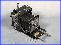 Graflex Speed Graphic 4x5 Camera Kit with Kodak Ektar Lens, Film Backs and Flash