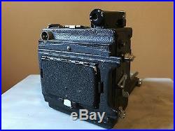 Graflex Speed Graphic Camera with Rare 1938 Carl Zeiss Lens F3.5