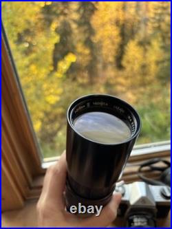 HUGE LOT Vintage Pentax Spotmatic Camera, 5 Asahi Takumar, Yashica, Vivitar Lens