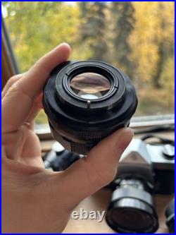 HUGE LOT Vintage Pentax Spotmatic Camera, 5 Asahi Takumar, Yashica, Vivitar Lens