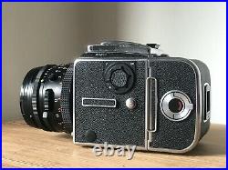 Hasselblad 503CX Zeiss 80mm f/2.8 CF Planar T Lens WLF A12 120 Film Back