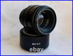 Helios-44-2 KMZ 58mm f/2 Vintage Lens, Nikon Z Adapter