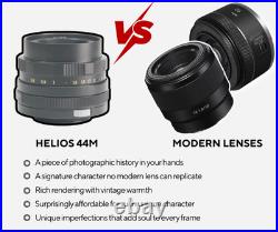 Helios 44M 2/58 Portrait Vintage Lens for DSLR SLR M42 cover FF & MEDIUM FORMAT