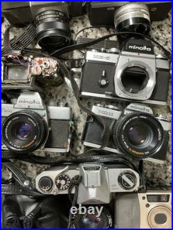 Huge Lot Of Vintage Cameras And Lenses For Parts Or Repair