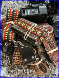 Huge Lot Of Vintage Cameras And Lenses For Parts Or Repair