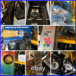 Huge Lot Of Vintage New Used Camera Accessories To Much To List