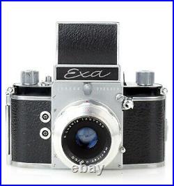 IHAGEE DRESDEN SLR camera EXA Modell 1961 with lens E. LUDWIG MERITAR 50mm f/2.9