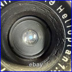 Ihagee Exa Camera Meyer Gorlitz Helioplan 40mm f4.5 Lens Haze Fungus. Read