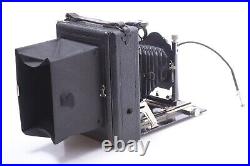 Ihagee Pionier 9x12cm Folding Camera Rodenstock Eurynar 135mm 4.5 Lens