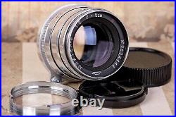 JUPITER-8 (2/50mm) RED P Vintage lens M39 mount LM for Leica