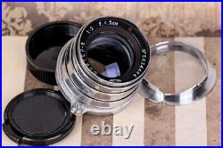 JUPITER-8 (2/50mm) RED P Vintage lens M39 mount LM for Leica
