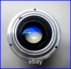 JUPITER-8 50mm f/2 Soviet Vintage Rangefinder Lens M39 LTM Leica Silver Photo