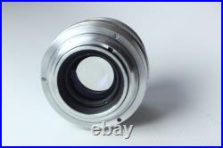 JUPITER-8 f2 50 mm M39 Lens for Leica M Rangefinder Vintage Photo Optic