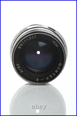 JUPITER 8 lens CLEAN 50mm f2.0 M39 mount Leica M Portrait Rangefinder Vintage