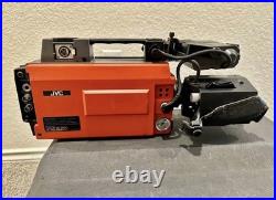 JVC KY-1900U Vintage Color Video Camera withLens, Power Adapter with JVC Hard Case