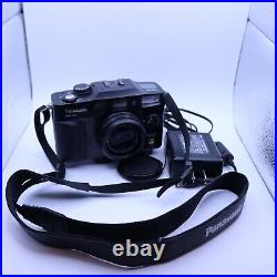 JunkPanasonic DMC-LC5 Black With Lens hood Japanese vintage camera From JAPAN JunkPanasonic DMC-LC5 Black With Lens hood Japanese vintage camera From JAPAN