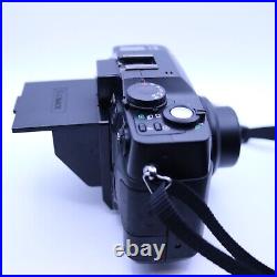 JunkPanasonic DMC-LC5 Black With Lens hood Japanese vintage camera From JAPAN