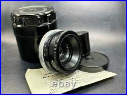 Jupiter-12 35mm f/2.8 Lens in Kiev-Contax mount, camera Kiev Soviet Vintage