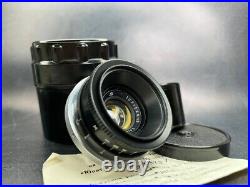 Jupiter-12 35mm f/2.8 Lens in Kiev-Contax mount, camera Kiev Soviet Vintage