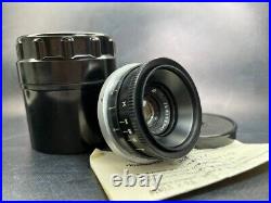 Jupiter-12 35mm f/2.8 Lens in Kiev-Contax mount, camera Kiev Soviet Vintage