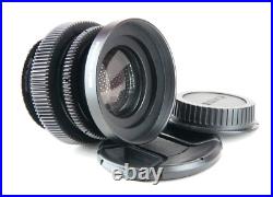 Jupiter-9 85mm F2.0 Soviet Vintage Lens EF mount & Metal Gears Cine Modded