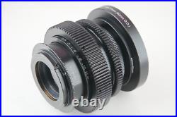 Jupiter-9 85mm F2.0 Soviet Vintage Lens EF mount & Metal Gears Cine Modded