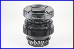 Jupiter-9 85mm F2.0 Soviet Vintage Lens EF mount & Metal Gears Cine Modded
