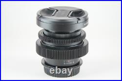 Jupiter-9 85mm F2.0 Soviet Vintage Lens EF mount & Metal Gears Cine Modded