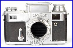 KIEV-3 vintage camera rangefinder with Jupiter-8 2/50mm lens FULLY WORKING