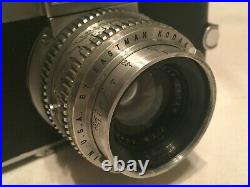 KODAK EKTRA SERIAL #1379 w Manual, Lens Cap, Strap & 50mm f/1.9 EKTAR LENS