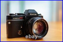 KONICA Autoreflex TC with Hexanon AR 57mm F 1.4 lens, Vintage 35m Film Camera KONICA Autoreflex TC with Hexanon AR 57mm F 1.4 lens, Vintage 35m Film Camera