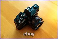 KONICA Autoreflex TC with Hexanon AR 57mm F 1.4 lens, Vintage 35m Film Camera