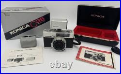 KONICA C35 FM 35mm Camera WithHexanon F2.8 38mm Lens VTG, Japan, NIB