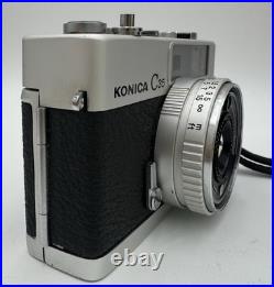 KONICA C35 FM 35mm Camera WithHexanon F2.8 38mm Lens VTG, Japan, NIB