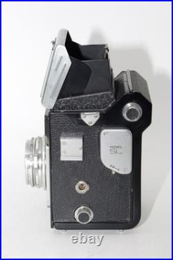 Kalimar Reflex SL 6x6cm SLR camera with Kaligar 80mm f3.5 lens. PARTS! AS-IS