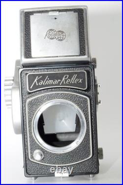 Kalimar Reflex SL 6x6cm SLR camera with Kaligar 80mm f3.5 lens. PARTS! AS-IS